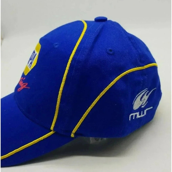 NAPA Racing #55 Michael Waltrip Nascar Toyota Baseball Cap Hat Lightening MWR - Picture 4 of 7